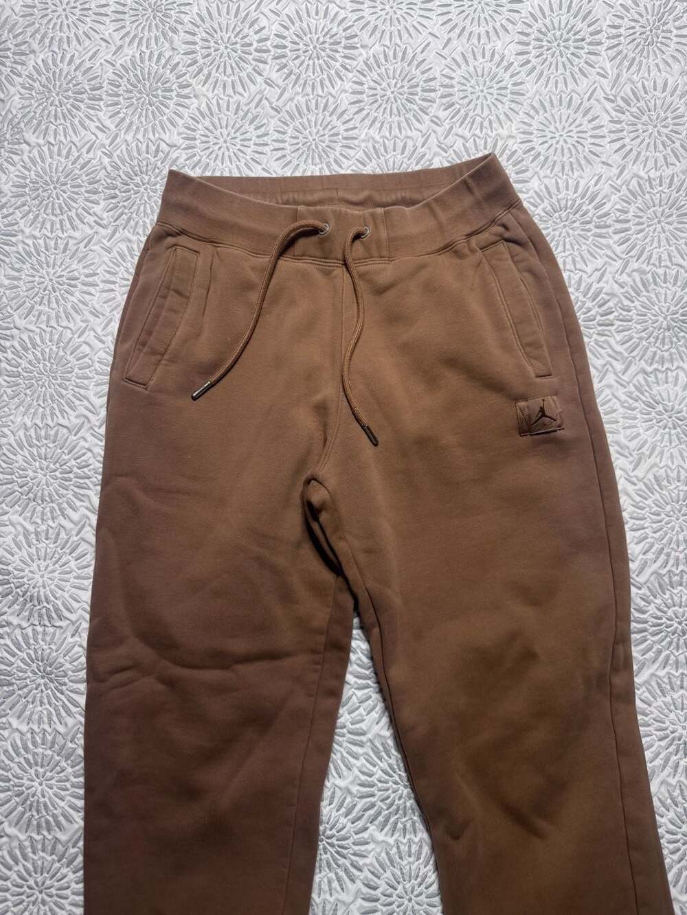 Jordan Fleece Jogger Sweatpants Brown Women’s Size S FV7059-223